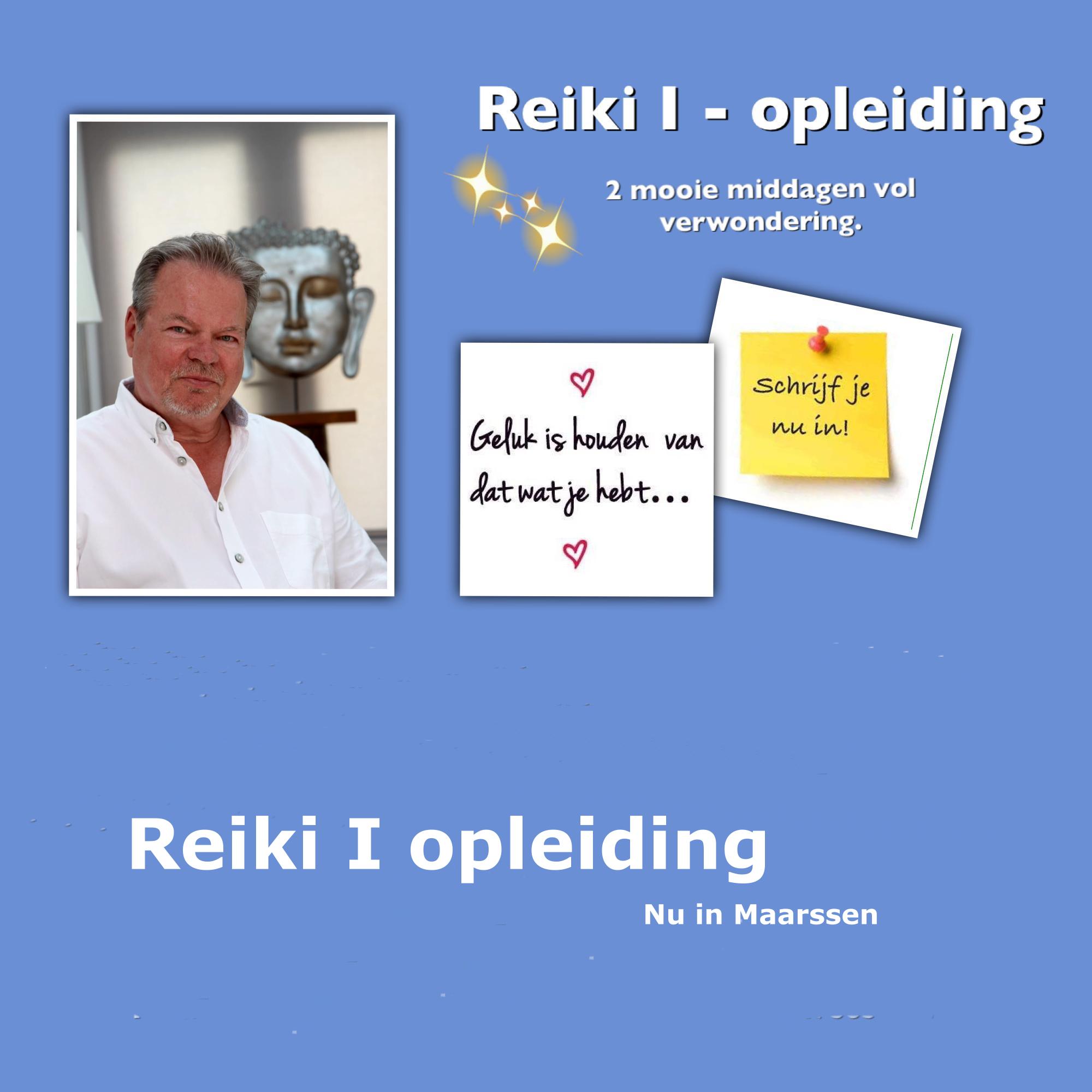 Reiki 1 cursus in Maarssen
